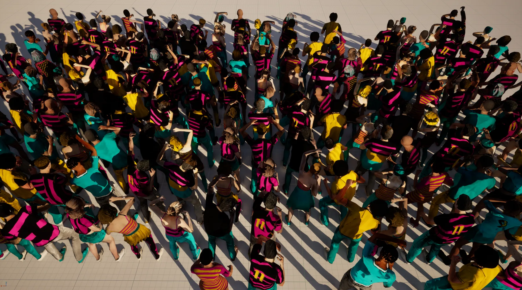 VVCrowds em Unreal Engine