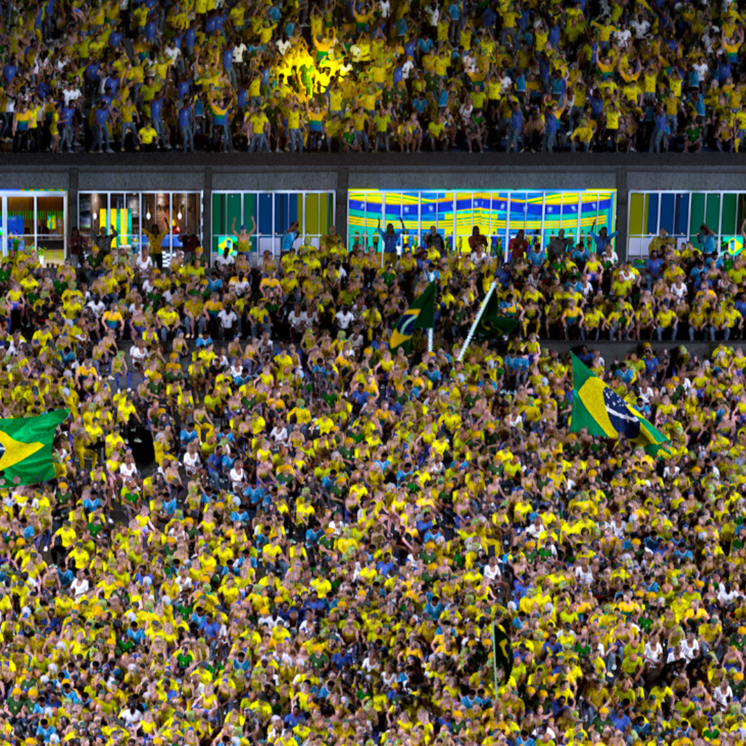 VVCrowds characters in a stadium